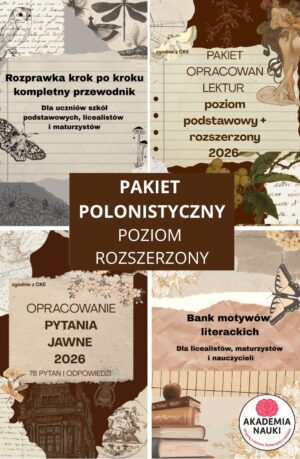 pakiet polonistyczny poziom rozszerzony