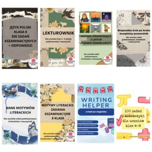 pakiet przygotowujĄcy do egzaminu 8 klasisty (polski + matematyka + angielski)