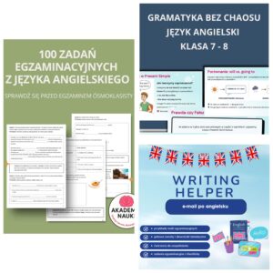 angielski bez stresu gramatyka + zadania egzaminacyjne | klasa 7 8 (kopia)