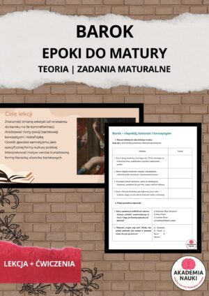 epoki do matury barok | lekcja + Ćwiczenia (kopia)