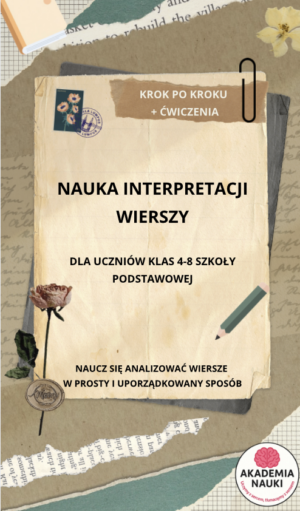 nauka interpretacji wierszy | klasa 4 8