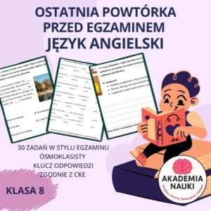 ostatnia powtÓrka przed egzaminem Ósmoklasisty | jĘzyk angielski