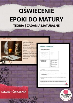 epoki do matury oŚwiecenie | lekcja + Ćwiczenia