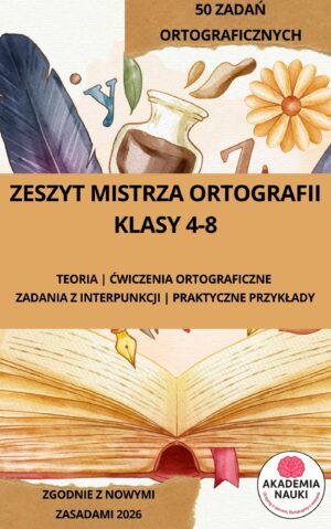 zeszyt mistrza ortografii | klasy 4 8
